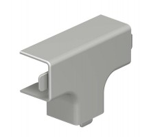 Крышка T-образной секции кабельного канала WDK 25x40 мм (ПВХ,серый) (WDK HT25040GR)  6158501  OBO Bettermann