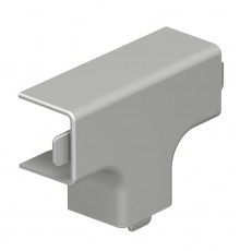 Крышка T-образной секции кабельного канала WDK 25x40 мм (ПВХ,серый) (WDK HT25040GR)  6158501  OBO Bettermann