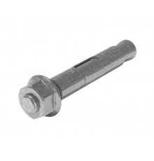 Анкер-болт с гайкой М6 8х100, гальван. цинк (в упаковке 100 шт), 062061  АБМ-8х100-ЭЦ   Ostec