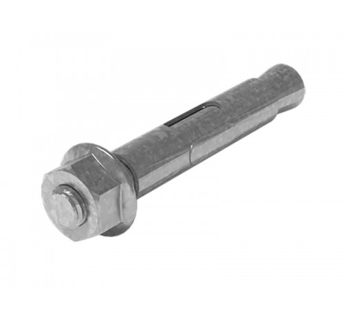 Анкер-болт с гайкой М10 12х99, гальван. цинк  АБМ-12х99-ЭЦ  OSTEC