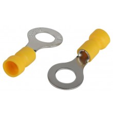 Наконечник кольцевой ЭРА NO-225-118 НКИ 6.0-8 с изолированным фланцем (упаковка 50 шт.)   Б0063341  ЭРА