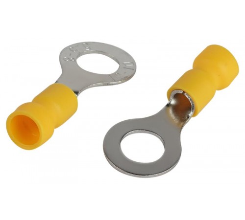 Наконечник кольцевой ЭРА NO-225-27 НКИ 6.0-8 с изолированным фланцем (упаковка 10 шт.)   Б0063334  ЭРА