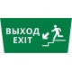 Пиктограмма ДСО-101-IP65 "Выход - лестница вниз"  62303DEK  DEKraft