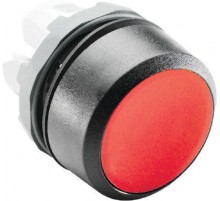 Кнопка MP1-10R красная (только корпус) без подсветки без фиксаци и  1SFA611100R1001  ABB