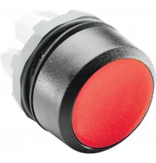 Кнопка MP1-10R красная (только корпус) без подсветки без фиксаци и  1SFA611100R1001  ABB
