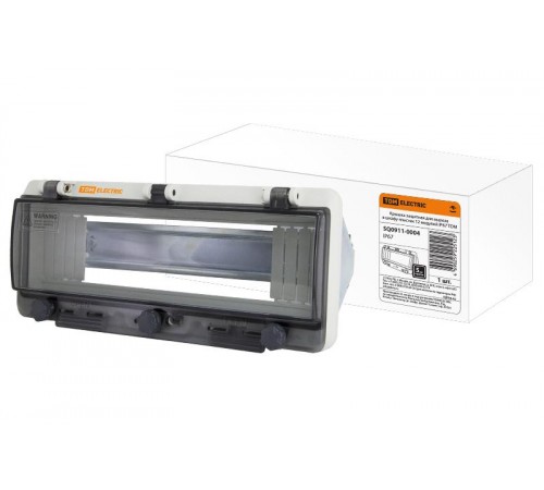 Крышка защитная для выреза в шкафу пластик 12 модулей IP67  SQ0911-0004  TDM