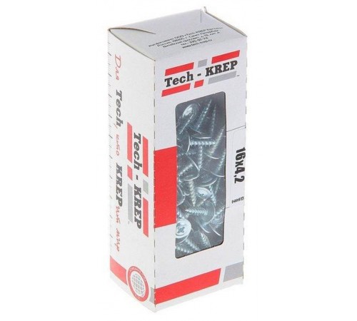 Саморез ШСММ 4,2х16 (200 шт) - коробка с окном ( 0,316 кг)  102139  Tech-KREP
