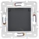 SKANDY Розетка з/к/ш кр. 16А IP44 SK-R11G графит  SK-R16-16-44-K53  IEK