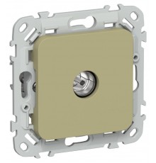 FLITE Розетка TV экран. оконечная тип M РТВм-1-1-1-ФлО оливковый  FI-A13-O-K26  IEK