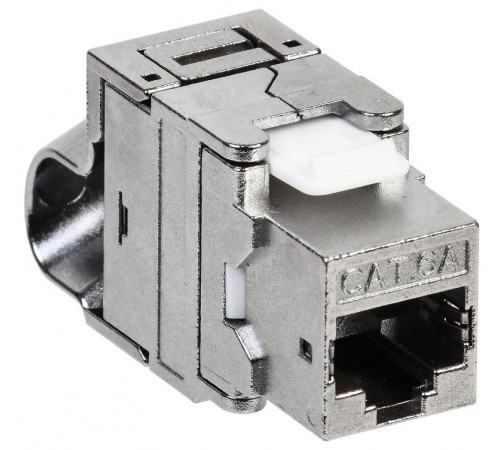 ITK Модуль Keystone Jack кат.6А STP без инстр. угл. 90 отв.  CS1-1C6AS-T2-90  ITK