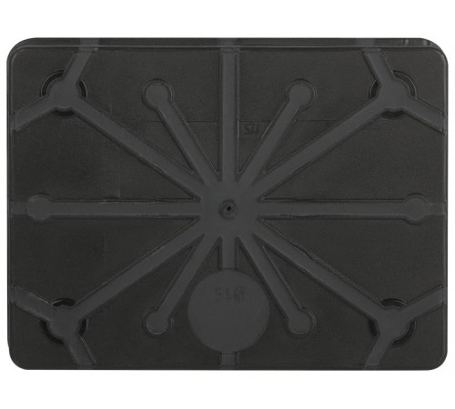 Распаячная коробка  KOR-150-110-70-11g-2MP-B двухкомпонентная HF стойкая к УФ 150х110х70мм черная прямой монтаж IP67 KOR-150-110-70-11g-2MP-B  Б00628