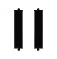 Комплект модульных заглушек "Avanti", "Черный квадрат", 0,5 модуля 2штуки  4402995  DKC