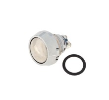 Кнопка антивандальная 12 Б/Фикс (2с винт) (ON)-OFF сфера  36-3150  REXANT