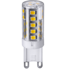 Лампа светодиодная LED 3Вт G9 230В 3000К NLL-P-G9-3-230-3K капсульная прозрачная  71993  Navigator