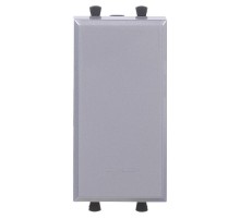 Выключатель модульный "Avanti", "Закаленная сталь", 1 модуль  4404101  DKC