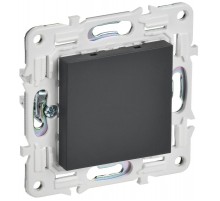 SKANDY Заглушка с суппортом SK-C01G графит  SK-PL10-K53  IEK