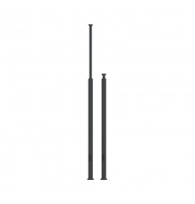 Колонна алюминиевая, 2.7 - 4.2м, цвет чёрный  09573  DKC