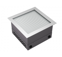 Светильник светодиодный ДВО LE-СВО-04-033-0054-20Д Грильято 33Вт 4000К IP20 рассеиватель текстурированный  LE-СВО-04-033-0054-20Д  LEDeffect