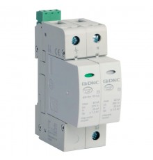 Ограничитель импульсных перенапряжений УЗИП, класс II, 2-полюсный, L-N-PE, 40кА  NX2022  DKC