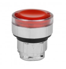 Головка кнопки OptiSignal D22 A4-PL-4 с подсветкой красная металл ZB4BW343 332258 КЭАЗ