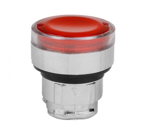 Головка кнопки OptiSignal D22 A4-PL-4 с подсветкой красная металл ZB4BW343 332258 КЭАЗ