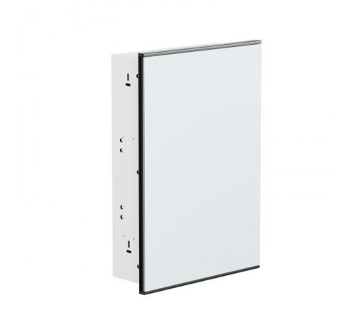 Корпус ArtShell Elegance встраиваемый силовой 28 модулей, белая дверь из закаленного стекла  artshell-e-28p-cw EKF
