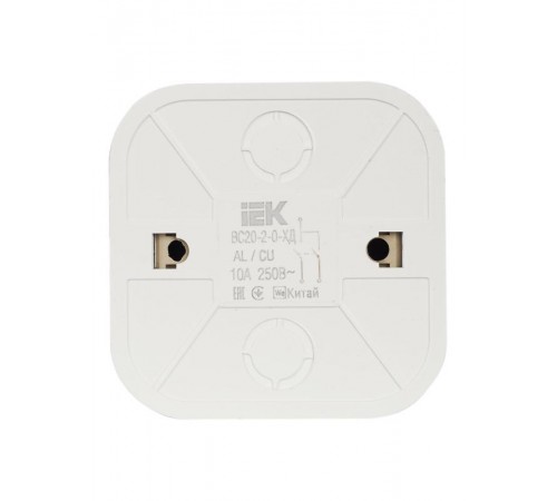 ВС20-2-0-ХД Выключ. 2-кл. о/у 10А GLORY дуб  EVH20-K24-10  IEK