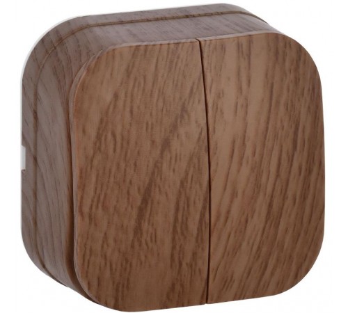 ВС20-2-0-ХД Выключ. 2-кл. о/у 10А GLORY дуб  EVH20-K24-10  IEK