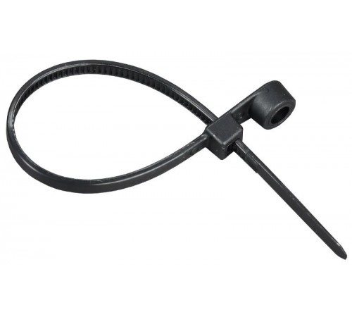 Хомут P6.6 с винтовым креплением чёрный 2,5х110мм  UHH12-D025-110-100-K02  IEK