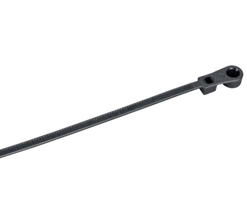 Хомут P6.6 с винтовым креплением чёрный 2,5х110мм  UHH12-D025-110-100-K02  IEK