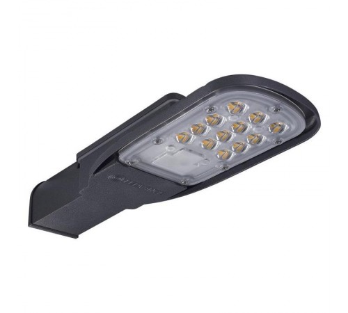 Светильник светодиодный консольный уличный ДКУ ECOCLASS AREA 30Вт 4000К 3600Лм IP65 серый линза  4058075272583  LEDVANCE