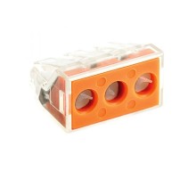 Клемма СМК 773-173 (с пастой), 3 отверстия, 2,5-6,0 мм2 (уп.50шт.) EKF PROxima  plc-smk-773-173  EKF