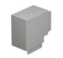 Крышка плоского угла кабельного канала WDK 100x130 мм (ПВХ,серый) (WDK HF100130GR)  6024637  OBO Bettermann