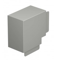 Крышка плоского угла кабельного канала WDK 100x130 мм (ПВХ,серый) (WDK HF100130GR)  6024637  OBO Bettermann