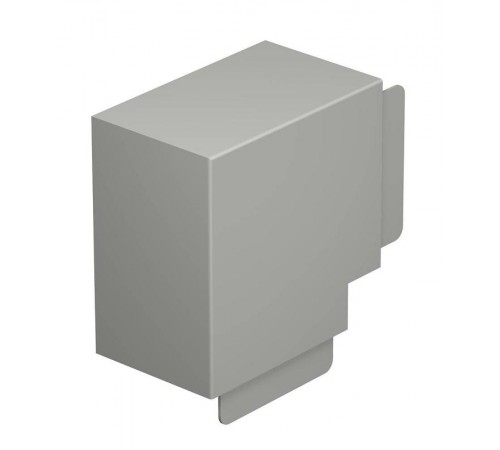 Крышка плоского угла кабельного канала WDK 100x130 мм (ПВХ,серый) (WDK HF100130GR)  6024637  OBO Bettermann