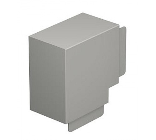 Крышка плоского угла кабельного канала WDK 100x130 мм (ПВХ,серый) (WDK HF100130GR)  6024637  OBO Bettermann