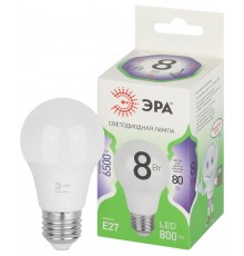 Лампа светодиодная  GREEN LINE LED A60-8W-865-E27 GL E27 8 Вт груша холодный свет  Б0067142  ЭРА