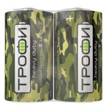 Батарейка солевая (ЭП) R20-2S Классика (12/288/6912) (D)   Б0023146  ТРОФИ