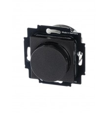 ABB Levit Антрацит / дымчатый чёрный Светорегулятор поворотно-нажимной 60-600 Вт R  3294H-A02247 63W  2CHH942247A6063  ABB