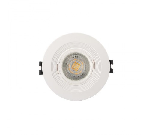 Светильник светодиодный встраиваемый DK3029-WH , IP20, 10Вт, GU5.3, LED, белый, пластик  DK3029-WH  DENKIRS