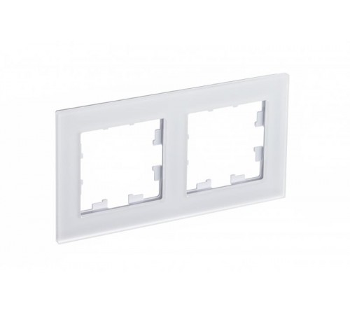 AtlasDesign Nature Белый Рамка 2-ая, матовое стекло ATN330102 SE