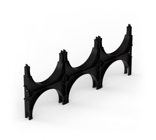 Кластер для двустенных труб d200 мм, тройной, двухсторонний (20 шт/кор)  PR13.02584  Промрукав