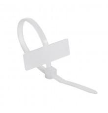 Хомут под маркер nylon 100x2,5 мм 100 шт. белый  07-0106  REXANT