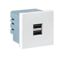 Розетка USB, сила тока 2,1 А (2 гнезда) без индикатора  E2MR2-20USB-10  EKF