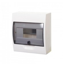 Корпус навесной City9 Box прозрачная дверь 1ряд/8мод  EZ9E108S2SRU  SE