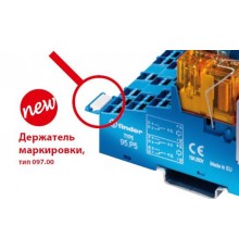 Маркировка для розеток Push-in серии 94/95/97  09700  Finder