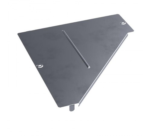 Крышка переходника левого Стандарт INOX (AISI 316) 500х150  PR16.5585  Промрукав