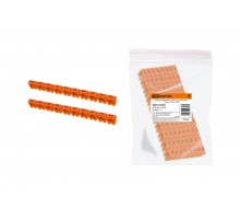 Маркер наборный - символ "3" оранжевый 1,5 мм2 (150 шт.)   SQ0534-0004  TDM