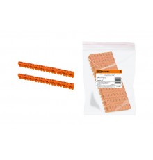 Маркер наборный - символ "3" оранжевый 1,5 мм2 (150 шт.)   SQ0534-0004  TDM