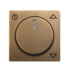 Плата центральная (накладка) для комфортного механизма жалюзи 6419 U, серия Династия, Латунь античная  6430-0-0406   2CKA006430A0406  ABB